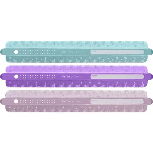 REGLA FABER CASTELL SPARKLE 30 CM COLORES SURTIDOS 172030 REGLA FABER CASTELL SPARKLE 30 CM COLORES SURTIDOS 172030