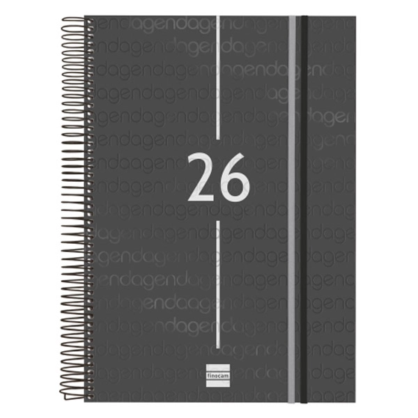 AGENDA ESPIRAL FINOCAM YEAR DP E40 210X297 MM NEGRO 2025 CATALAN 741156026 AGENDA ESPIRAL FINOCAM YEAR DP E40 210X297 MM NEGRO 2025 CATALAN 741156026