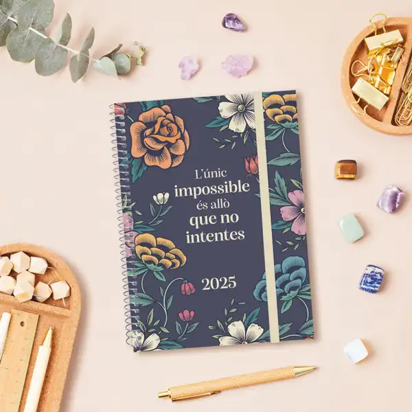 AGENDA ESPIRAL FINOCAM DESIGN COLLECTION DP E10 155X212MM IMPOSIBLE 2026 CATALAN 742352525 AGENDA ESPIRAL FINOCAM DESIGN COLLECTION DP E10 155X212MM IMPOSIBLE 2026 CATALAN 742352525