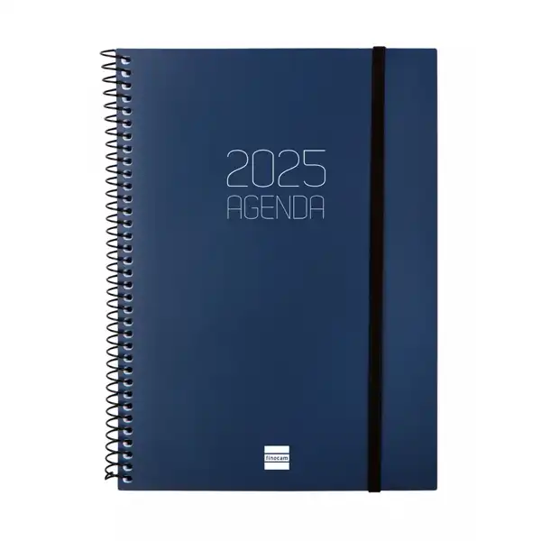 AGENDA ESPIRAL FINOCAM SV OPAQUE E3 BLAU CATALAN REF. 742801025 AGENDA ESPIRAL FINOCAM SV OPAQUE E3 BLAU CATALAN REF. 742801025