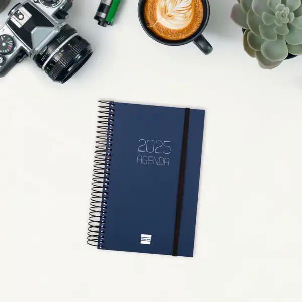 AGENDA ESPIRAL FINOCAM OPAQUE DP E5 117X181 MM AZUL 2025 CATALAN 742931025 AGENDA ESPIRAL FINOCAM OPAQUE DP E5 117X181 MM AZUL 2025 CATALAN 742931025
