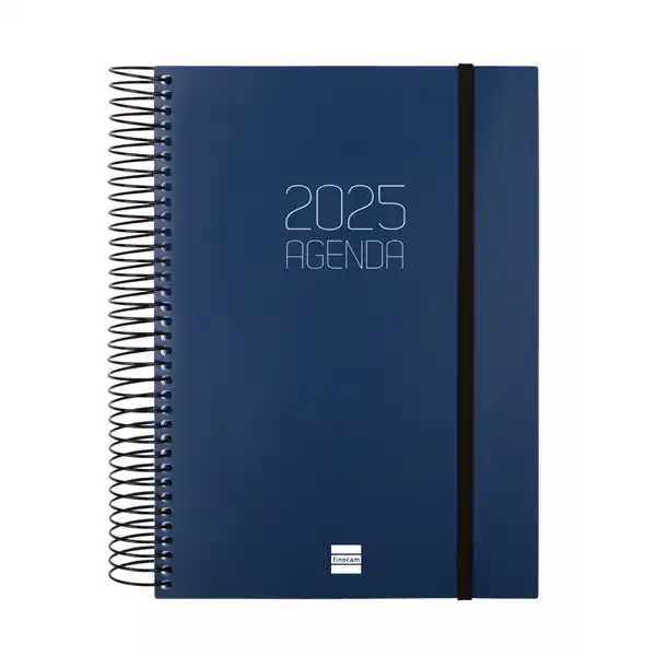 AGENDA ESPIRAL FINOCAM OPAQUE DP E10 155X212 MM AZUL 2025 CATALAN 742941024 AGENDA ESPIRAL FINOCAM OPAQUE DP E10 155X212 MM AZUL 2025 CATALAN 742941024