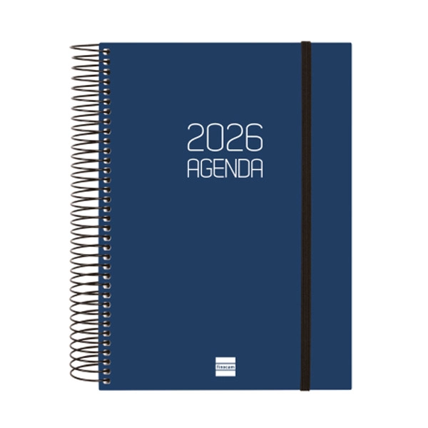 AGENDA ESPIRAL OPAQUE E10 DP BLAU CATALAN FINOCAM 742941026 AGENDA ESPIRAL OPAQUE E10 DP BLAU CATALAN FINOCAM 742941026