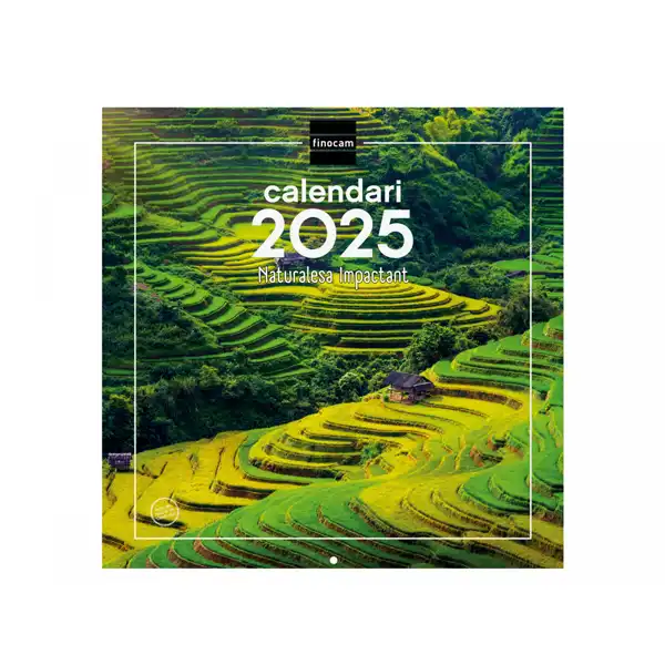 CALENDARIO PARED FINOCAM NATURALEZA 300X300 MM CATALAN 780314825 CALENDARIO PARED FINOCAM NATURALEZA 300X300 MM CATALAN 780314825