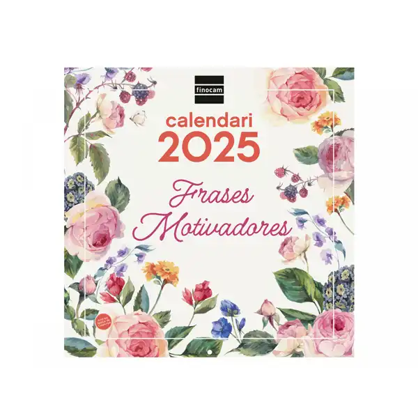 CALENDARIO PARED FINOCAM FRASES 300X300MM CATALAN 780314925 CALENDARIO PARED FINOCAM FRASES 300X300MM CATALAN 780314925