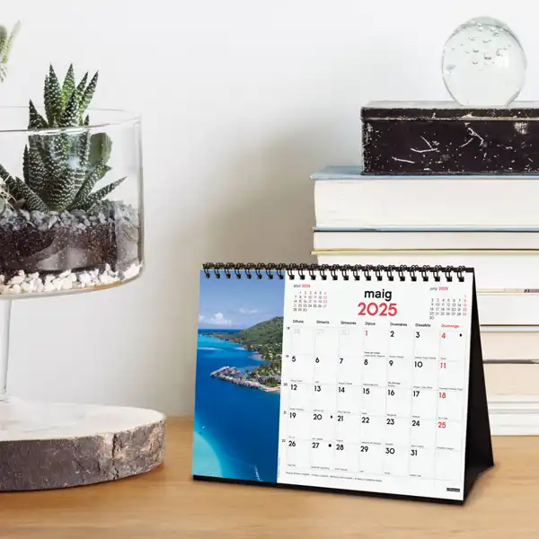 CALENDARIO SOBREMESA FINOCAM PAISAJES PARADISIACOS 210X150MM CATALAN 780334025 CALENDARIO SOBREMESA FINOCAM PAISAJES PARADISIACOS 210X150MM CATALAN 780334025
