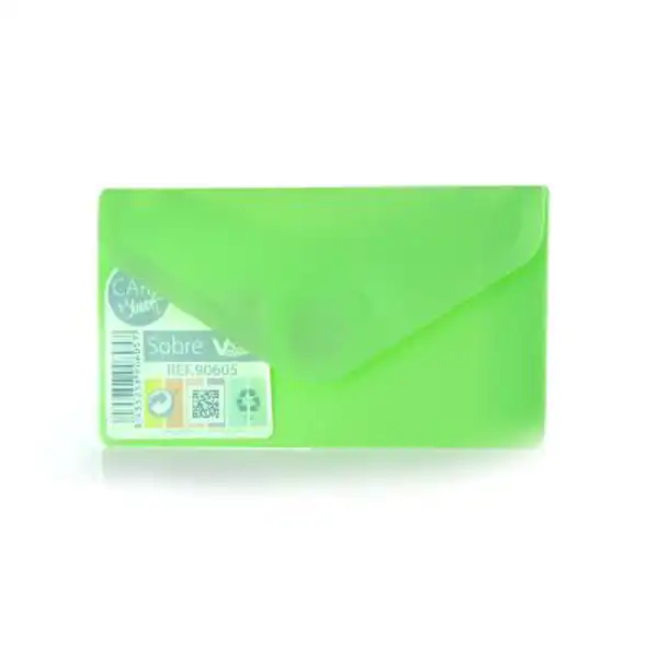 SOBRE V-LOCK TAMAÑO TARJETAS DE VISITA BLUSH PASTEL (90605)