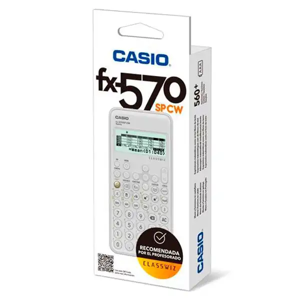 CALCULADORA CIENTIFICA CASIO FX-570SPCW 155200 30980