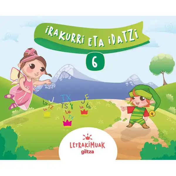 KOAD LETRAKIMUAK 6 (EUS) GILTZA 9788483784471 KOAD LETRAKIMUAK 6 (EUS) GILTZA 9788483784471
