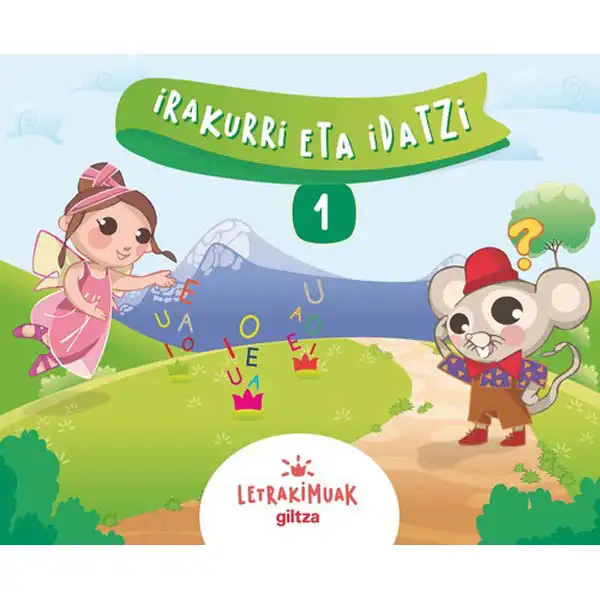 KOAD LETRAKIMUAK 1 (EUS) GILTZA 9788483784501 KOAD LETRAKIMUAK 1 (EUS) GILTZA 9788483784501