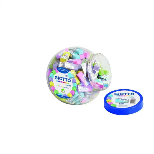 GOMA DE BORRAR GIOTTO PASTEL NO LATEX F233900 37919 GOMA DE BORRAR GIOTTO PASTEL NO LATEX F233900 37919