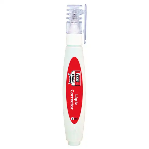CORRECTOR LÍQUIDO LAPIZ TRANSPARENTE FIXO 00030600 CORRECTOR LÍQUIDO LAPIZ TRANSPARENTE FIXO 00030600