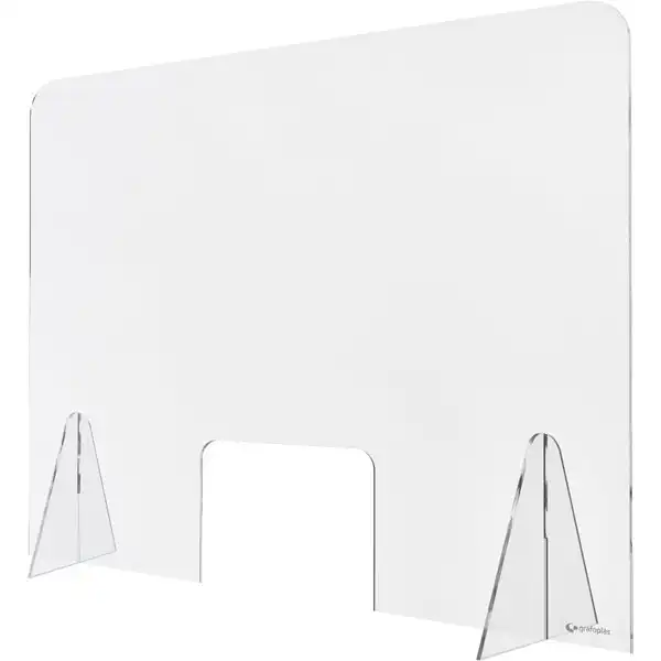 MAMPARA DE MESA 850x700MM PARA PROTECCION DE METACRILATO TRANSPARENTE 85010100 MAMPARA DE MESA 850x700MM PARA PROTECCION DE METACRILATO TRANSPARENTE 85010100