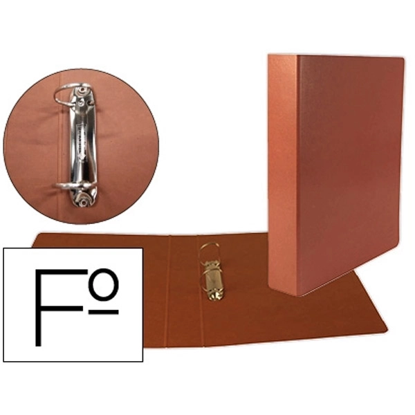 CARPETA DE 2 ANILLAS 40MM MIXTAS LIDERPAPEL Fº CARTONCUERO CH04 1547 CARPETA DE 2 ANILLAS 40MM MIXTAS LIDERPAPEL Fº CARTONCUERO CH04 1547