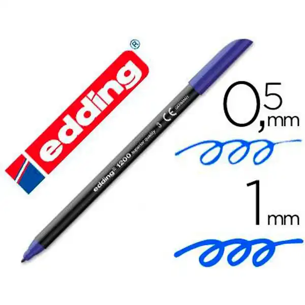 ROTULADOR EDDING 1200 PUNTA FINA AZUL (101200-03) 7280 ROTULADOR EDDING 1200 PUNTA FINA AZUL (101200-03) 7280