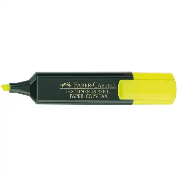 ROTULADOR FABER CASTELL FLUORESCENTE 48-07 AMARILLO 7353 ROTULADOR FABER CASTELL FLUORESCENTE 48-07 AMARILLO 7353