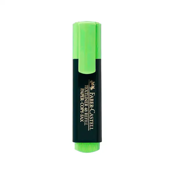 ROTULADOR FABER CASTELL FLUORESCENTE 48-63 VERDE 9606 ROTULADOR FABER CASTELL FLUORESCENTE 48-63 VERDE 9606