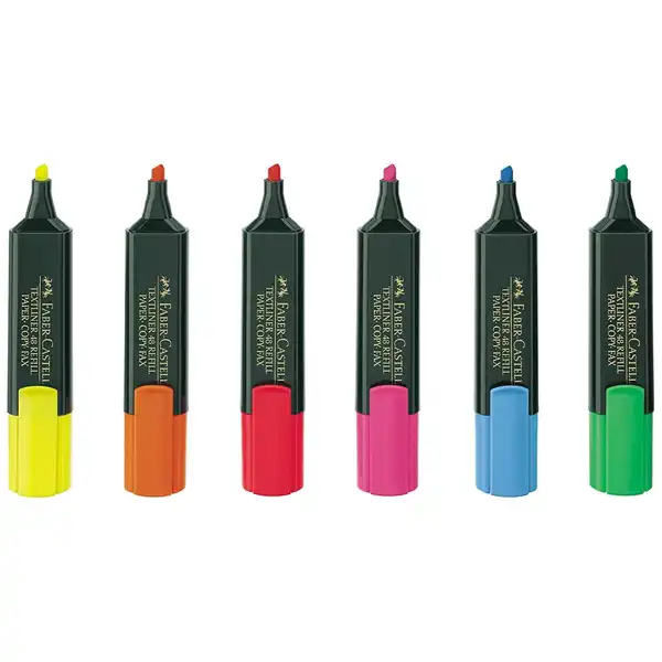 ROTULADOR FABER CASTELL FLUORESCENTE 48-51 AZUL 9607