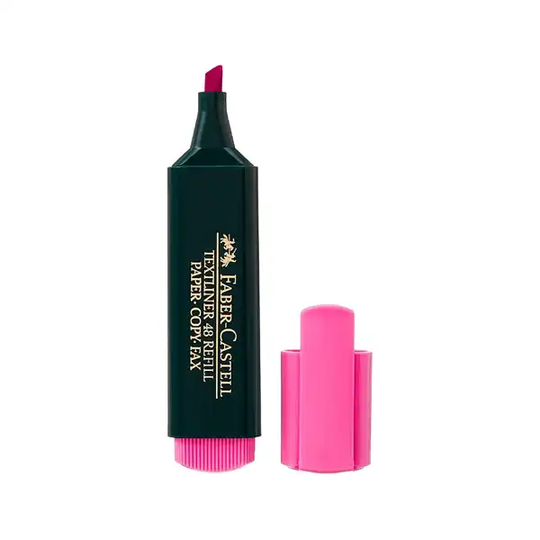 ROTULADOR FABER CASTELL FLUORESCENTE 48-28 ROSA 9608 ROTULADOR FABER CASTELL FLUORESCENTE 48-28 ROSA 9608