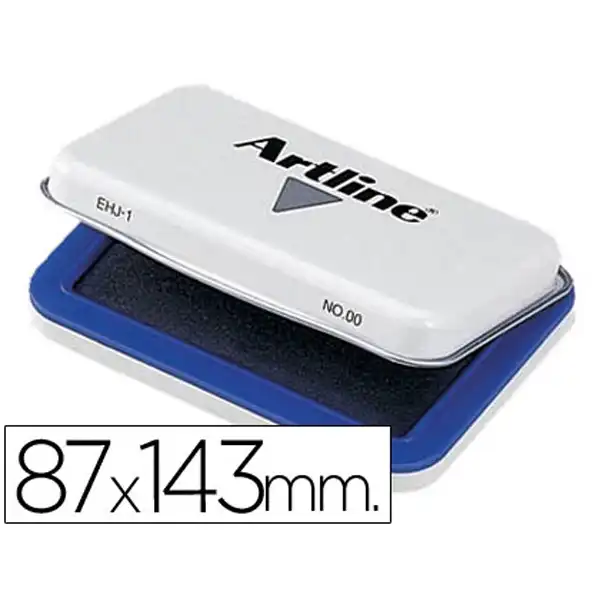 TAMPON ARTLINE Nº2 AZUL 87X143 MM 2 A 9700 TAMPON ARTLINE Nº2 AZUL 87X143 MM 2 A 9700