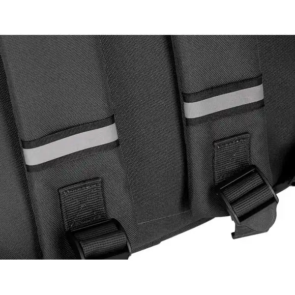 CARTERA LIDERPAPEL ANTARTIK MOCHILA 2 ASAS Y BOLSILOS EXTERIORES NEGRO 10487