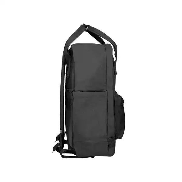 CARTERA LIDERPAPEL ANTARTIK MOCHILA 2 ASAS Y BOLSILOS EXTERIORES NEGRO 10487
