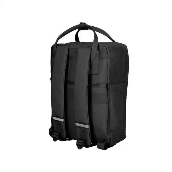 CARTERA LIDERPAPEL ANTARTIK MOCHILA 2 ASAS Y BOLSILOS EXTERIORES NEGRO 10487