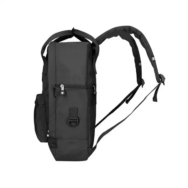 CARTERA LIDERPAPEL ANTARTIK MOCHILA 2 ASAS Y BOLSILOS EXTERIORES NEGRO 10487