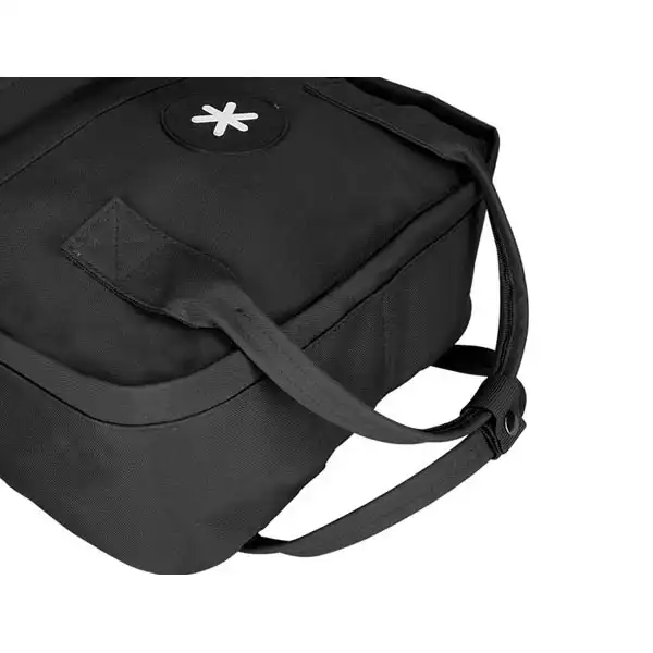 CARTERA LIDERPAPEL ANTARTIK MOCHILA 2 ASAS Y BOLSILOS EXTERIORES NEGRO 10487