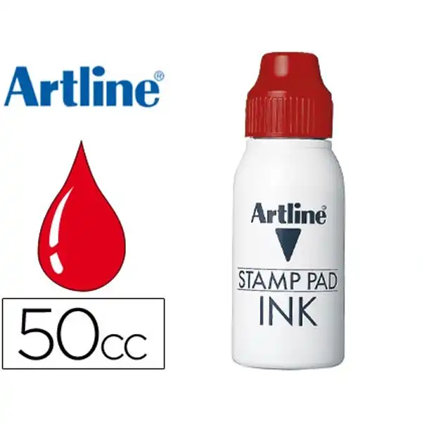 TINTA TAMPON ARTLINE ROJA BOTE 50 CC 50 CC-R 11008 TINTA TAMPON ARTLINE ROJA BOTE 50 CC 50 CC-R 11008