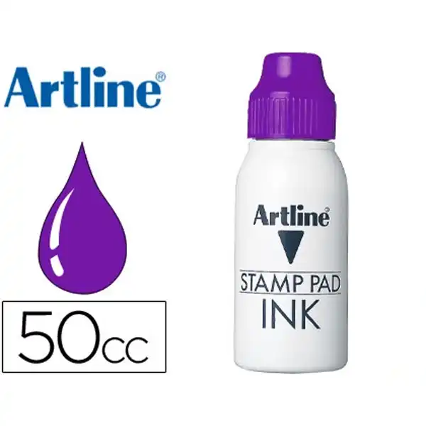 TINTA TAMPON ARTLINE VIOLETA FRASCO 50CC-VI 11010 TINTA TAMPON ARTLINE VIOLETA FRASCO 50CC-VI 11010