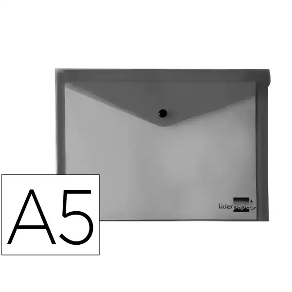 CARPETA LIDERPAPEL DOSSIER BROCHE PP DIN A5 NEGRO OPACO DS75 11289 CARPETA LIDERPAPEL DOSSIER BROCHE PP DIN A5 NEGRO OPACO DS75 11289
