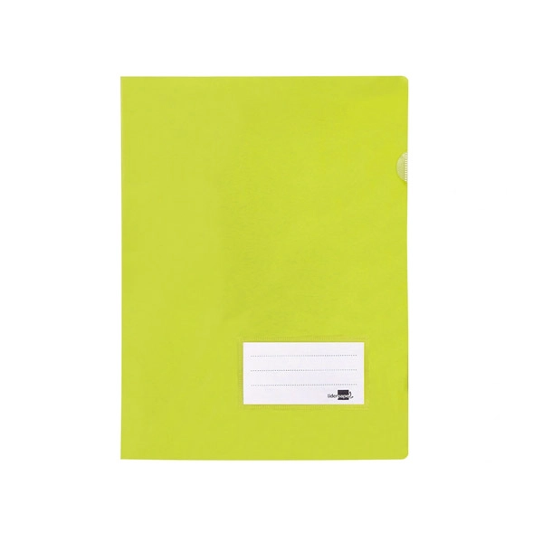 CARPETA LIDERPAPEL DOSSIER A4 UÑERO AMARILLA FLUOR OPACO 11341 BL25