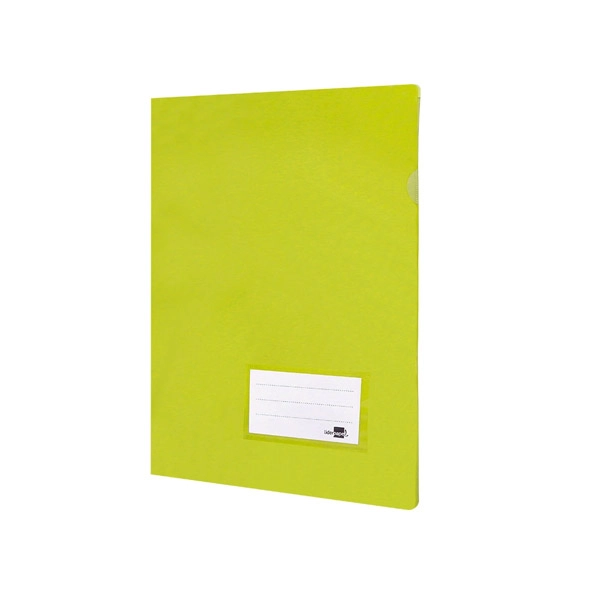 CARPETA LIDERPAPEL DOSSIER A4 UÑERO AMARILLA FLUOR OPACO 11341 BL25