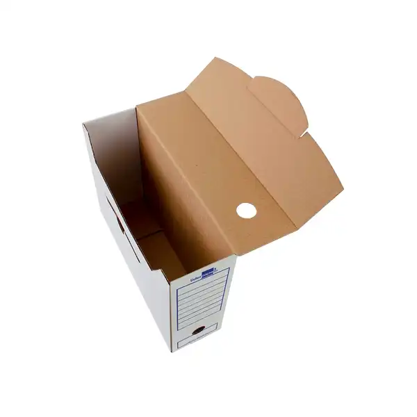 CAJA DE ARCHIVO DEFINITIVO Fº ECOUSE LIDERPAPEL 367X251X100MM DF21 11430