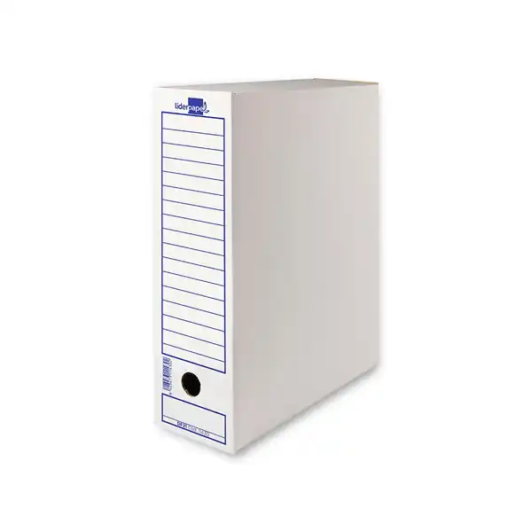 CAJA DE ARCHIVO DEFINITIVO Fº ECOUSE LIDERPAPEL 367X251X100MM DF21 11430