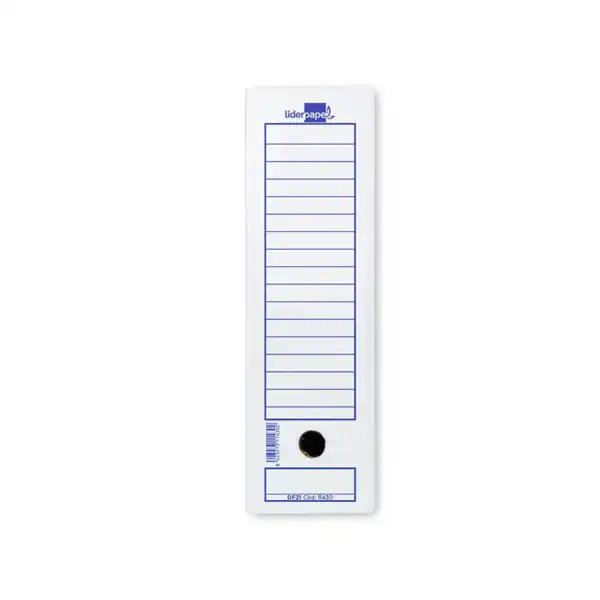 CAJA DE ARCHIVO DEFINITIVO Fº ECOUSE LIDERPAPEL 367X251X100MM DF21 11430
