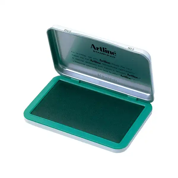 TAMPON ARTLINE Nº0 VERDE 56X90 MM 0 V 12190 TAMPON ARTLINE Nº0 VERDE 56X90 MM 0 V 12190