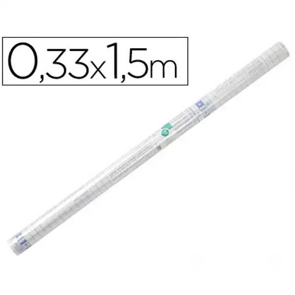 ROLLO PLASTICO ADHESIVO LIDERPAPEL 0.33X1.50 50 MC FORRALIBROS REMOVIBLE AD03 12859 ROLLO PLASTICO ADHESIVO LIDERPAPEL 0.33X1.50 50 MC FORRALIBROS REMOVIBLE AD03 12859