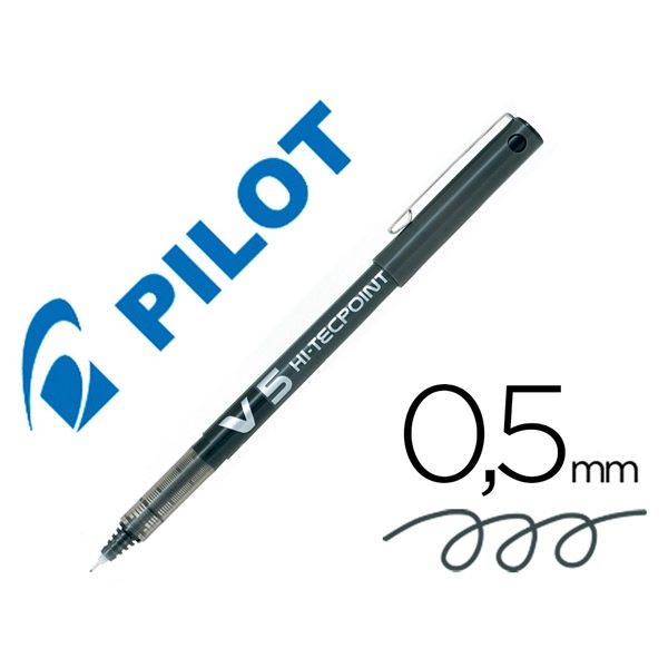 ROTULADOR PILOT V-5 TINTA LIQUIDA NEGRO (NV5N) 15448 ROTULADOR PILOT V-5 TINTA LIQUIDA NEGRO (NV5N) 15448