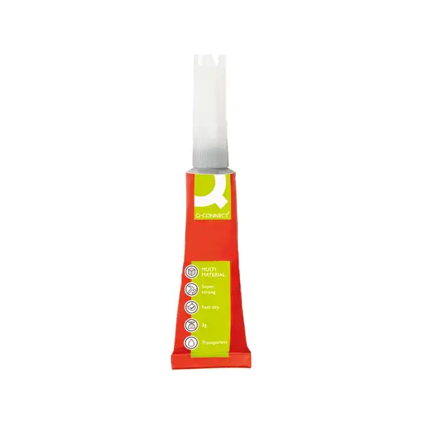 PEGAMENTO Q-CONNECT ADHESIVO INSTANTANEO FUERTE 3 GR UNIDAD KF11242 155144 PEGAMENTO Q-CONNECT ADHESIVO INSTANTANEO FUERTE 3 GR UNIDAD KF11242 155144