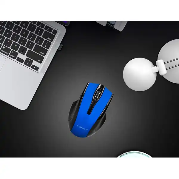 RATON OPTICO Q-CONNECT INALAMBRICO AZUL 155697 KF18069 RATON OPTICO Q-CONNECT INALAMBRICO AZUL 155697 KF18069