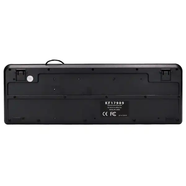 TECLADO Q-CONNECT NEGRO CON CABLE 1,5 M COMPATIBLE WINDOWS KF17989 155703 TECLADO Q-CONNECT NEGRO CON CABLE 1,5 M COMPATIBLE WINDOWS KF17989 155703