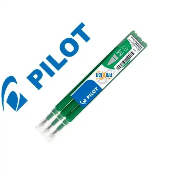 RECAMBIO BOLIGRAFO FRIXION TINTA BORRABLE VERDE PILOT NRFXR BLS-FR7-VE TNRFXVE 155928 RECAMBIO BOLIGRAFO FRIXION TINTA BORRABLE VERDE PILOT NRFXR BLS-FR7-VE TNRFXVE 155928