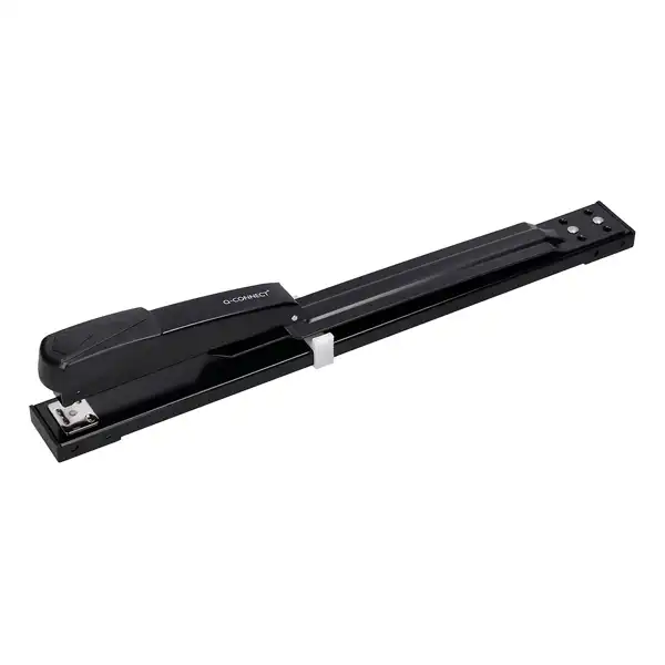 GRAPADORA DE LARGOS Q-CONNECT 20HJ GRAPA 24/6 26/6 NEGRO KF02292 156136 GRAPADORA DE LARGOS Q-CONNECT 20HJ GRAPA 24/6 26/6 NEGRO KF02292 156136