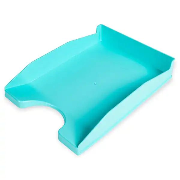 BANDEJA SOBREMESA PLASTICO 240X70X340 TURQUESA OPACO Q-CONNECT KF17249 156691 BANDEJA SOBREMESA PLASTICO 240X70X340 TURQUESA OPACO Q-CONNECT KF17249 156691