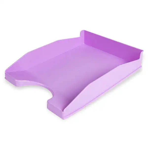 BANDEJA PLASTICO APILABLE 240X70X340 LAVANDA Q-CONNECT KF17250 156692 BANDEJA PLASTICO APILABLE 240X70X340 LAVANDA Q-CONNECT KF17250 156692