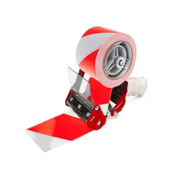 CINTA DE SEÑALIZACION Q-CONNECT NO ADHESIVA ROJO Y BLANCO 300 MT X 75 MM KF11151 159785