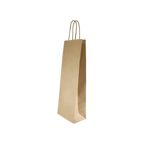BOLSA KRAFT BASIKA NATURAL RECICLADO 90GR ASA RETORCIDA 02103008 159802 BOLSA KRAFT BASIKA NATURAL RECICLADO 90GR ASA RETORCIDA 02103008 159802