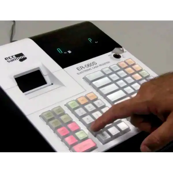 REGISTRADORA ECR SAMPOS ER-060 S BLANCA 159946 REGISTRADORA ECR SAMPOS ER-060 S BLANCA 159946